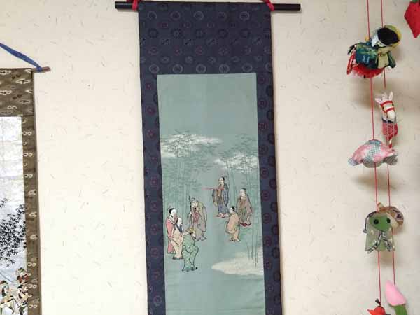 七人の唐人のタペストリー